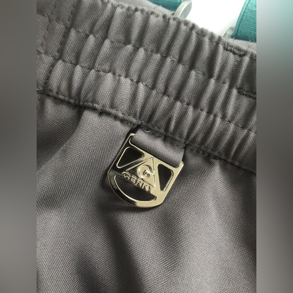 Gerry Snowpants ❄️ Grey with Turquoise Blue Adjustable Straps Youth Size… - Picture 4 of 6